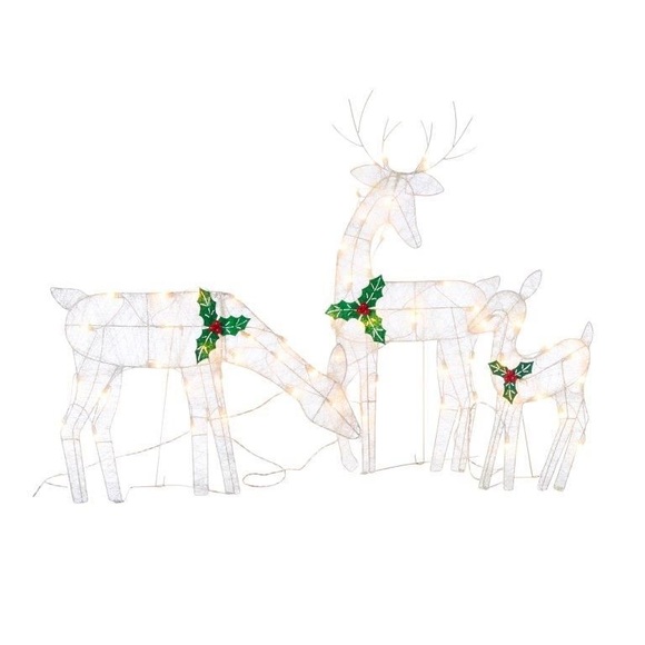 NIB 3 Lighted Deer Family Yard Decor - Picture 3 of 5